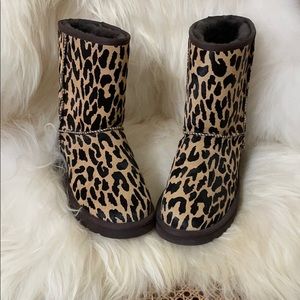 Exotic animal print Uggs size 7